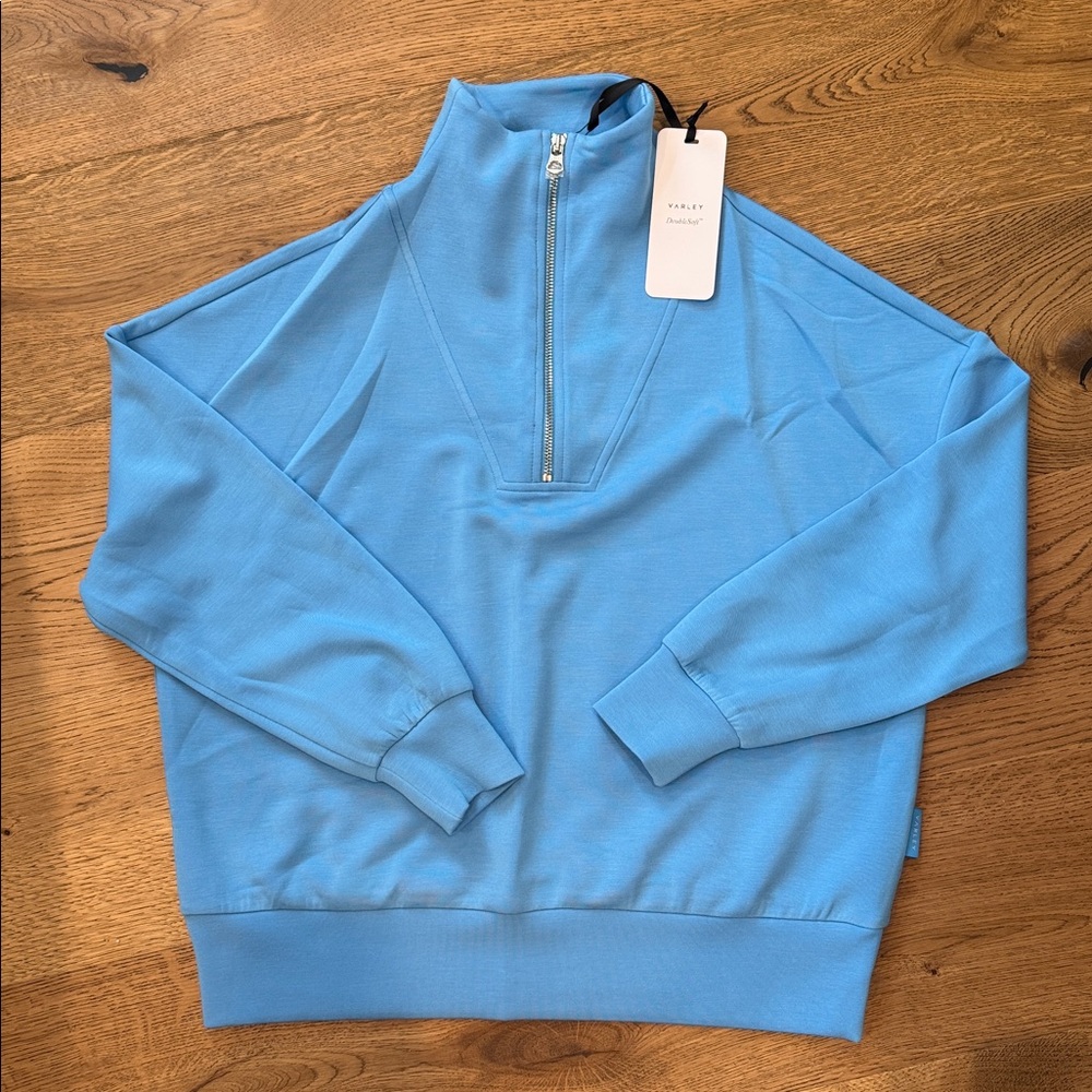 NWT Varley Harley Half Zip Sweat XS